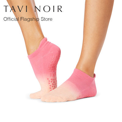 [New Collection]Tavi Noir Grip Savvy ถุงเท้าพิลาทิส ถุงเท้ากันลื่นไม่แยกนิ้วเท้า รุ่น Savvy  (Spring Fever)