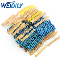 【2023】300PCS 2W Metal Film Resistor Kit 1 Resistor Assorted Kit Set 10 ohm-1M ohm Resistance Pack 30 Values Each 10pcs