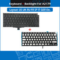 2020 Year Laptop Keyboard Backlight US UK RU FR SP IT GER Layout A2179 Keyboards Replacement Repair EMC 3302