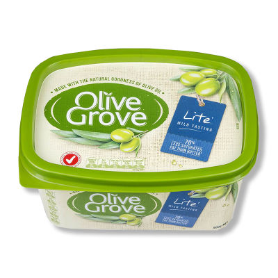สินค้ามาใหม่! โอลีฟกรอฟ ไลท์ เนยเทียมผสมน้ำมันมะกอก 500 กรัม Olive Grove Lite Olive Spread Margarine 500 g ล็อตใหม่มาล่าสุด สินค้าสด มีเก็บเงินปลายทาง