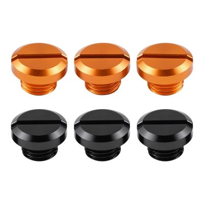 3Pcs M10X1.25 Aluminum Mirror Hole Plug For KTM Duke 125 200 390 250 690 790 990 SMT 1090 1190 Adventure 1290 Super Duke GT/R