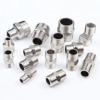 Stainless Steel Lengthen 1/8 1/4 3/8 1/2 3/4 BSP Male x Male Thread Hex Nipple Threaded Reducer Pipe Fitting