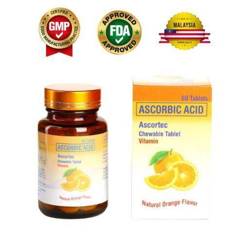 Premium Ascortec C (60 Tablets) Vitamin C Ascorbic Acid Lazada PH