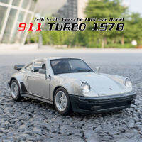 โมเดลปอร์เช่911เทอร์โบขนาด1:36 1978รถโลหะผสมคอลเลกชันรถ Diecast คู่รักวันเกิดสำหรับเด็กของเล่นของขวัญโลหะเด็กผู้ชาย