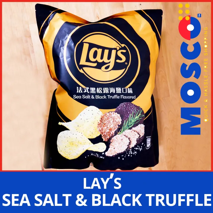 Lay's Sea Salt & Black Truffle Flavored 580g BIG SIZE Frito lay Lay