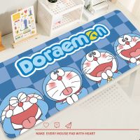 Doraemon Cartoon Mouse Pad Oversized Anime Blue Fatty Cute Ding Dong Cat Office Deskpad Laptop Keyboard Mat