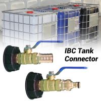 IBC Tank Adapter S60X6 IBC Container Accessories IBC Tank Adapter With Brass Ball Valve Brass Connector System IBC Tank Fittings