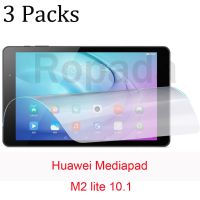 ปกป้องหน้าจอสำหรับ PET 3แพ็ค Huawei Mediapad M2 Lite 10.1ฟิล์มแท็บเล็ตป้องกัน