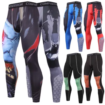  ARSUXEO Men's Compression Tights Running Pants