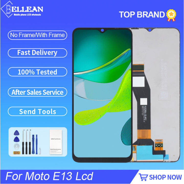 6-5นิ้วสำหรับ-moto-e13จอแอลซีดีสัมผัสแผง-digitizer-สมัชชาสำหรับ-motorola-moto-e13แสดงเปลี่ยนหน้าจอด้วยเครื่องมือ