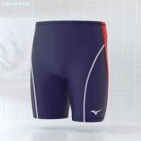 Mizuno Swimming Trunks Mens Boxer Sports Fitness Quick-Drying Swimming Equipment Five-Point Professional Racing Training Mens Swimwear