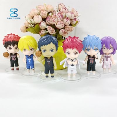 โมเดลฟิกเกอร์ Anime Knb Action Mini Pvc ขนาดเล็กของสะสมสําหรับเด็ก 6ชิ้น