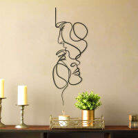 สไตล์นอร์ดิกโลหะ True Love Wall Art ตกแต่ง Modern Room Decor Home Office ห้องนั่งเล่นห้องนอนคู่ Wall อุปกรณ์เสริม Gift