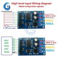 8 Digital Switch RS485 Acquisition Board TTL LvTTL CMOS IO for PLC Expand Relay Industrial automation