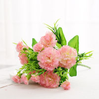 Artificial Flowers Carnation Plants For home Wedding Party Decoration For Office Table Decora Garden Wall Decora Bedroom Dinning Room Decora