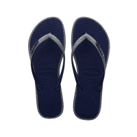 Havaianas รองเท้าแตะSlim Glitter Contour Flip Flop - Navy Blue รุ่น 41483130555BLXX (รองเท้าแตะ)