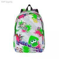 ₪ โมชิล่าน่ารักสาดน้ำปลาหมึก Para Crianças Mochila Escolar Estudantil Jogo Menino Menina Durável Lona Daypack Pré-Escolar กระเป๋าเด็กอนุบาล