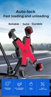 ▨❣ Motorcycle Phone Holder General Retention Mechanism Navigation Solid Large Size Mountain Bike Electric Universal Fixed Frame