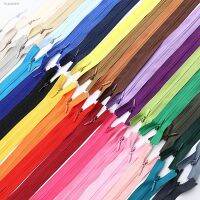 ✁☬ 10Pcs/Pack 28cm 35cm 40cm 45cm 50cm 55cm 60cm 3 Invisible Zipper Nylon Coil Zipper For DIY Handcraft Cloth Sewing Accessories