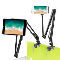 Flexible Long Arm Mobile phone tablet stand holder For iPad Mini Air iPhone Xiaomi Lazy Bed Desktop Clip Metal Bracket