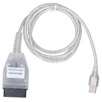 OBD2 Diagnostic Cable FT232RL Chip 8-Pin K D CAN ABS Heat Resistance Replacement for BMW 1 3 5 Series X1 X5