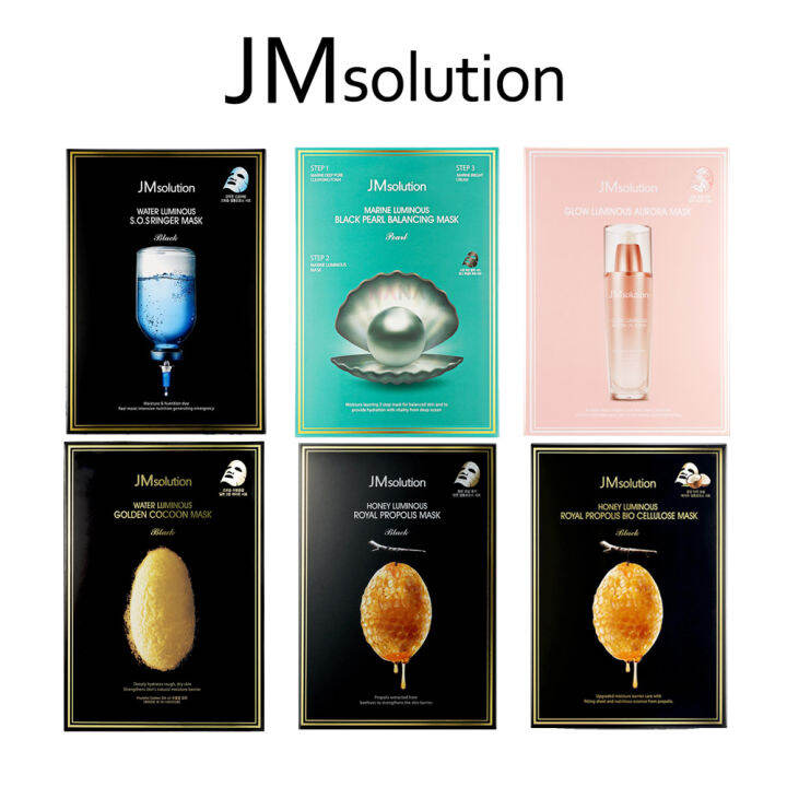 Jmsolution Luminous Sheet Mask (10 Sheets) 6 Type Available- Expiry ...