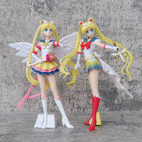 Sailor Moon Water Ice Moon รูปยืนอะนิเมะรอบดวงจันทร์กระต่ายสาวสวยเค้กตกแต่งตุ๊กตา