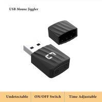 Mouse Jiggler 100% Undetectable Mover ON/OFF Time Adjustable USB Port Automatic Mouse Simulator Shaker Keeps Computer Active Basic Mice