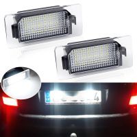 2x ไฟ Led ป้ายทะเบียนสำหรับ Vw Golf 6 7 MK6 MK7กอล์ฟและ Jetta Passat B6 B7 Wagon Sharan 2 Touran 2 Touareg 2