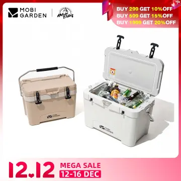 MOBI GARDEN Camping Cooler Box Ice Box Food&Drink Portable Outdoor Picnic  Keep Fresh Refrigerator