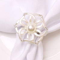 Tableware Decoration Napkin Decoration Parties Napkin Buckle For Dinner Decoration Napkin Buckle Alloy Napkin Buckle