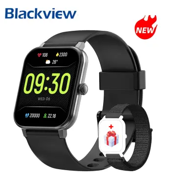 Blackview Fitness Tracker, Fitness Watch with Blood Oxygen/Heart Rate/Sleep  Monitor, 1.85 Touch Screen Smartwatch with Waterproof Pedometer Calorie