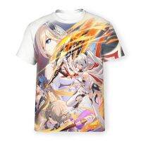 Honkai Star Rail RPG เกมโพลีเอสเตอร์ TShirts Kiana Kaslana Stigmata M ที่โดดเด่นชาย T เสื้อ Hipster เสื้อผ้า