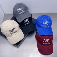 Arcteryx New Popular Logo Big Birds Baseball Cap Washing Web Celebrity Couples Movement Topi Joker Hole Do Old Cap