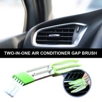 Car Air Vent Brush Double Head Brushes Conditioner Grille Duster Auto Detail Cleaner Car Interior Cleaning Kit Tools