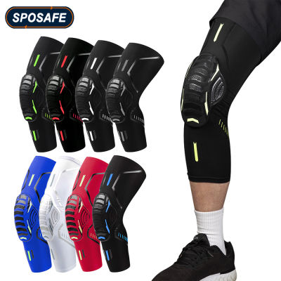 1Pc Fitness Leg Knee Pads ce Compression Anti-Collision Knee Sleeves Guard for Basketball Volleyball Football Protective Gear