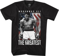 คลาสสิกอเมริกัน Muhammad Ali Americali T เสื้อสีดำ