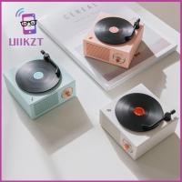 เครื่องเล่นเพลงซับวูปเปอร์ขนาดเล็กของ UIIKZT SHOP ของขวัญวันเกิดมัลติฟังก์ชั่นเครื่องบันทึกไวนิลอะตอมไร้สายลำโพงบลูทูธอัจฉริยะ