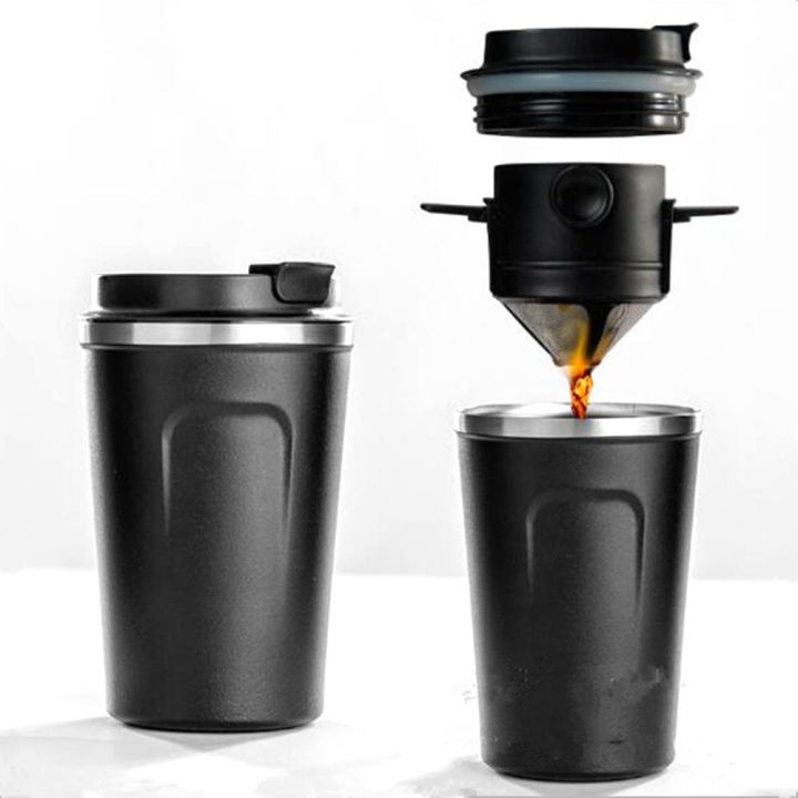 ชุดอุปกรณ์ทำกาแฟที่กรองกาแฟแบบพกพาเวลาเดินทางหยดแก้วหม้อชาอุปกรณ์ชงกาแฟชุดเหยือกกาแฟ