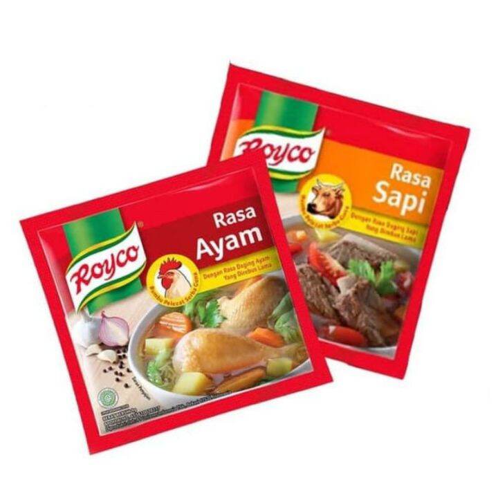 Royco Kaldu Bubuk Penyedap Rasa Ayam & Rasa Sapi Sachet | Lazada Indonesia