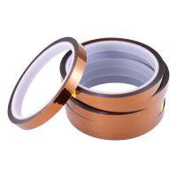 [HOY] 5mm-50mm 30M Heat Resistant Polyimide Tape High Temperature Adhesive Insulation Tape for BGA PCB SMT Electronic Industry