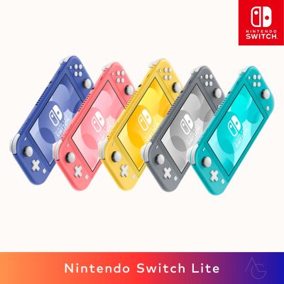 Nintendo Switch Lite (เครื่องเล่นเกม) กระทัดรัด พกพาสะดวก ประกันศูนย์ไทย