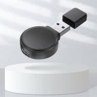 №┅ Wireless Charger Stand 5V 1A USB Type-C Fast Charging Pad Portable Wireless Charger for Apple Watch Series 8 7 5 4 3 2 1