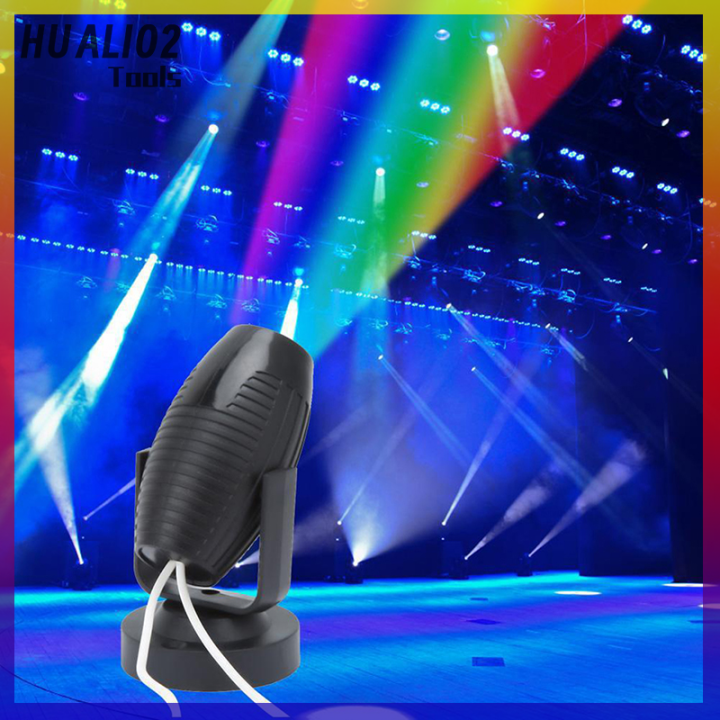 huali02โคมไฟ-led-1pc-rgb-สำหรับงานเลี้ยงสังสรรค์360องศาโคมไฟไฟสปอตบรรยากาศงานแต่งงาน