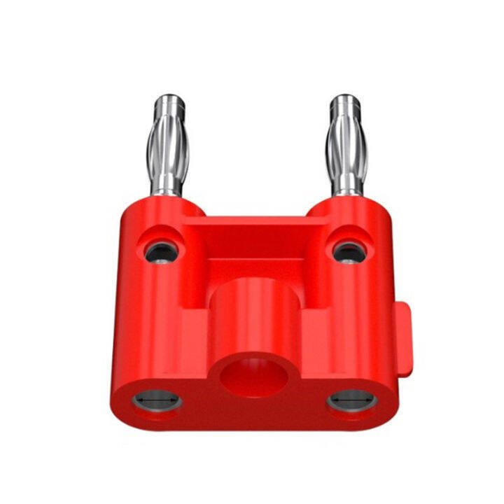Electronics Double Row 4mm Banana Plug Connector Speaker Amplifier Plug