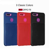 BKKONLINE Slim OPPO F9, OPPO A7, ·OPPO A5s, OPPO A12 (เรือจากประเทศไทย) TPU ซิลิโคนคาร์บอนไฟเบอร์แบบบางซิลิโคนสัมผัสนุ่มมือถือ OPPO F9 / OPPO A7, A12, A5s "6.3 inch" Fundas เคสโทรศัพท์ฝาหลัง