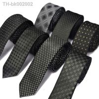 ☜✹ New Mens Casual Slim Ties Classic Polyester Woven Party Neckties Fashion Plaid Dots Man Neck Tie For Wedding Business Male Tie