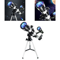 lacooppia 70mm Astronomical Reflector Telescope with Tripod for Astronomy, Tool-Free Setup