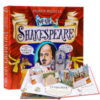 Shakespeares three-dimensional book pop up Shakespeare English original picture book Shakespeares classic drama poetry history romance tragedy hardcover three-dimensional book