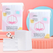 Bông tẩy trang Lameila gói 222 miếng - 100% cotton không xơ bông